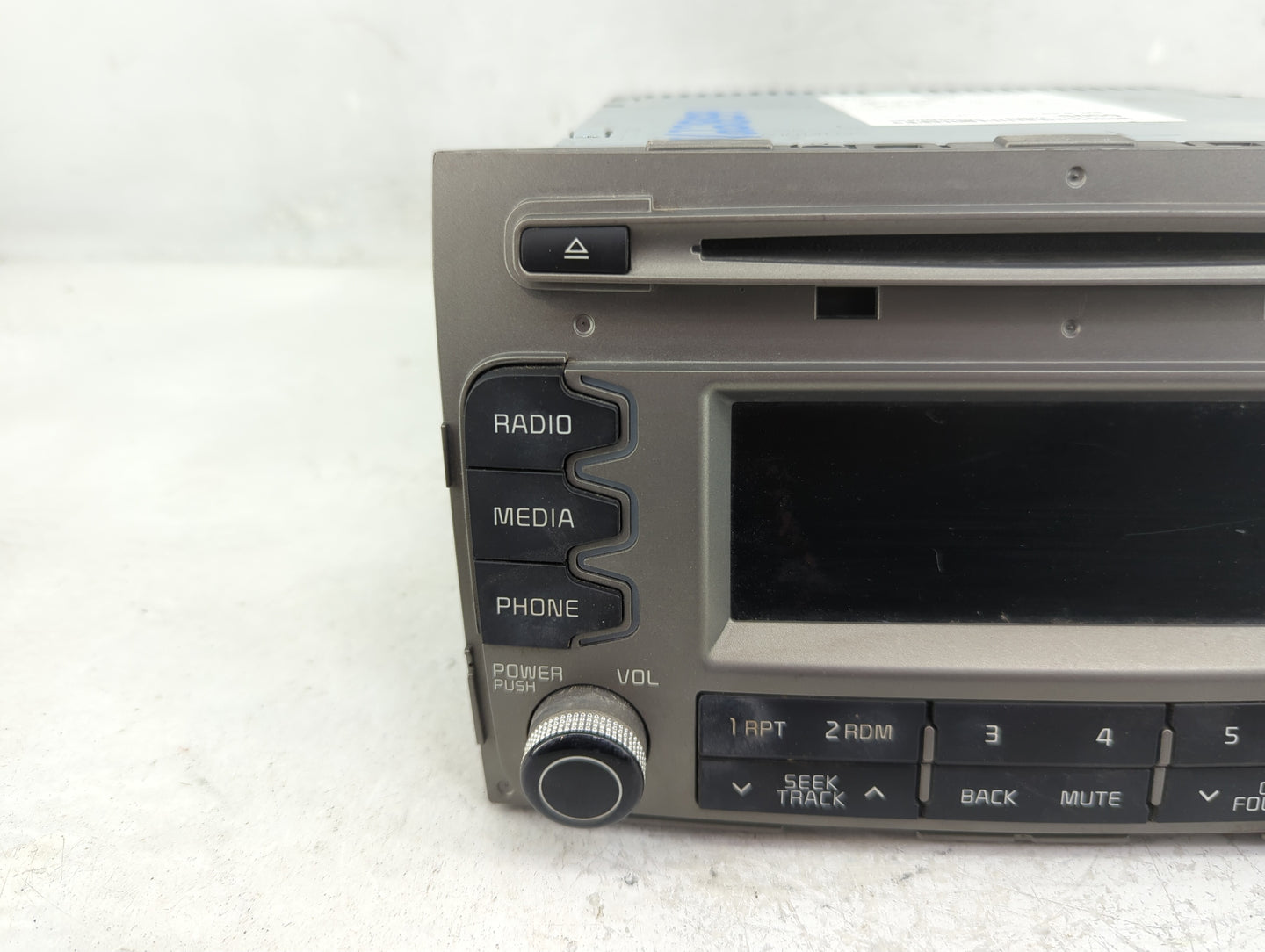 2014-2016 Kia Sportage Radio AM FM Cd Player Receiver Replacement P/N:96150-3W160DC9 Fits Fits 2014 2015 2016 OEM Used Auto 