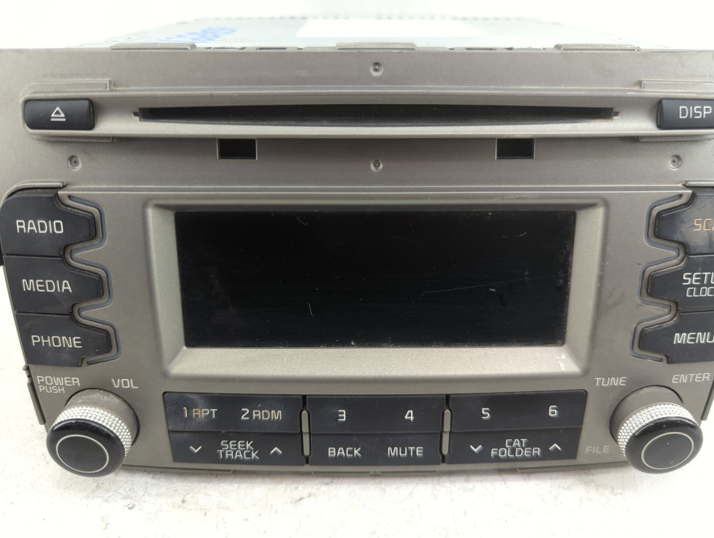 2014-2016 Kia Sportage Radio AM FM Cd Player Receiver Replacement P/N:96150-3W160DC9 Fits Fits 2014 2015 2016 OEM Used Auto 