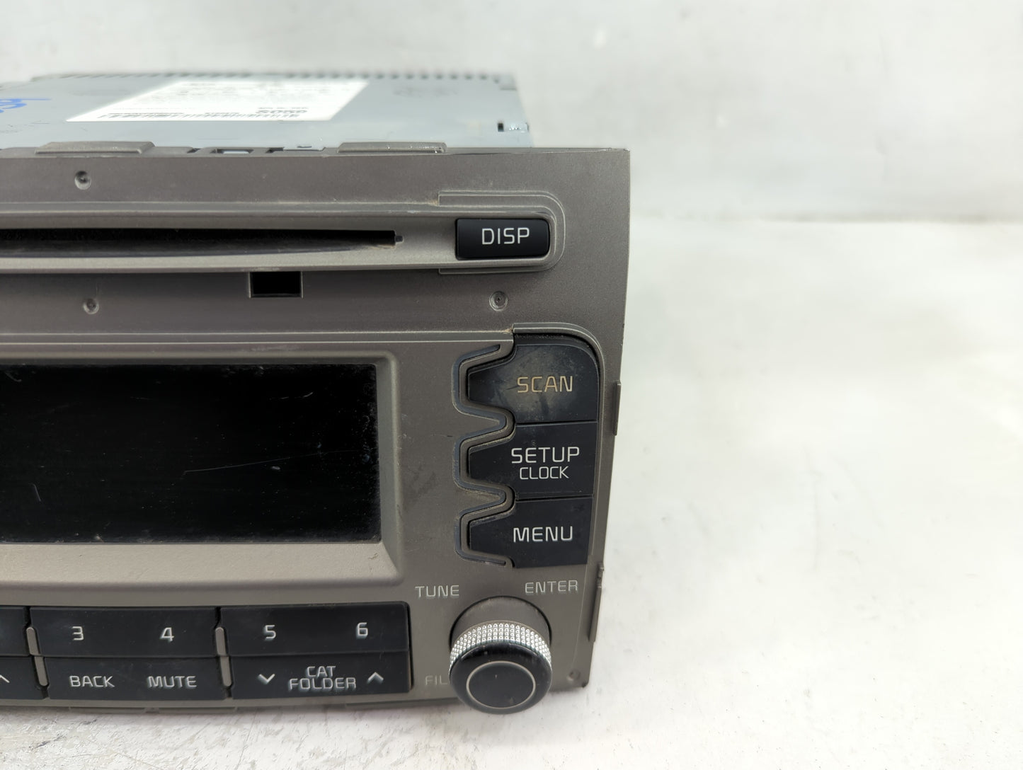 2014-2016 Kia Sportage Radio AM FM Cd Player Receiver Replacement P/N:96150-3W160DC9 Fits Fits 2014 2015 2016 OEM Used Auto 