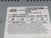 2014-2016 Kia Sportage Radio AM FM Cd Player Receiver Replacement P/N:96150-3W160DC9 Fits Fits 2014 2015 2016 OEM Used Auto 