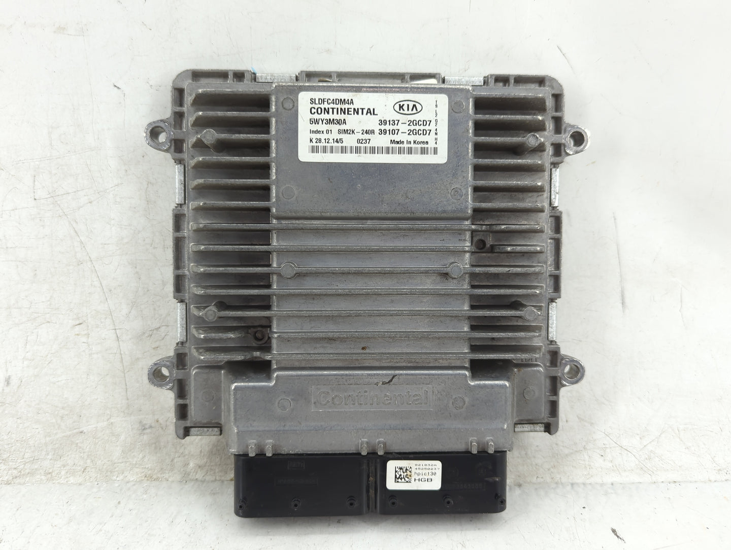 2014-2016 Kia Sportage PCM Engine Control Computer ECU ECM PCU OEM P/N:39107-2GCD7 39137-2GCD7 Fits Fits 2014 2015 2016 OEM 