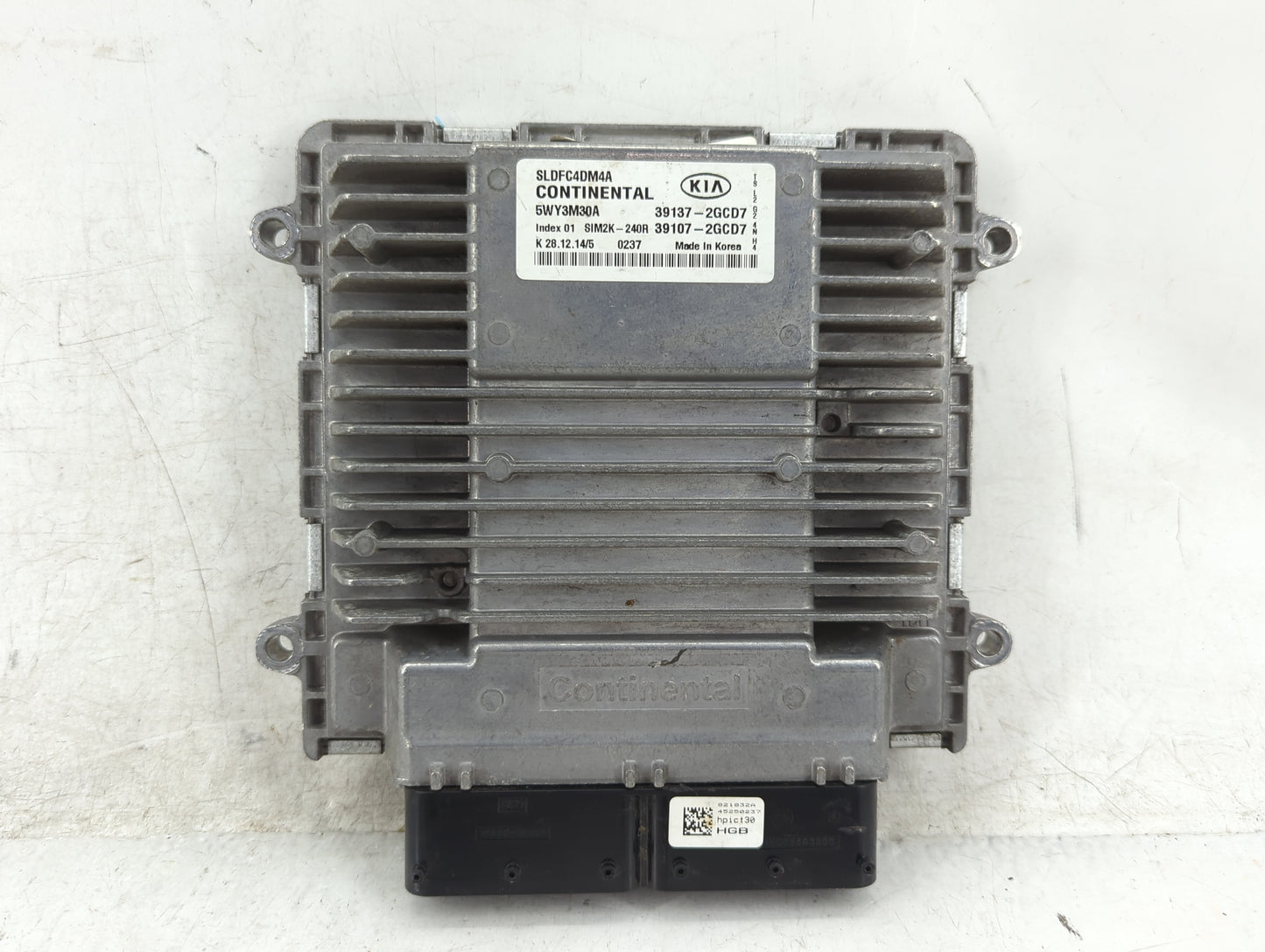 2014-2016 Kia Sportage PCM Engine Control Computer ECU ECM PCU OEM P/N:39107-2GCD7 39137-2GCD7 Fits Fits 2014 2015 2016 OEM 