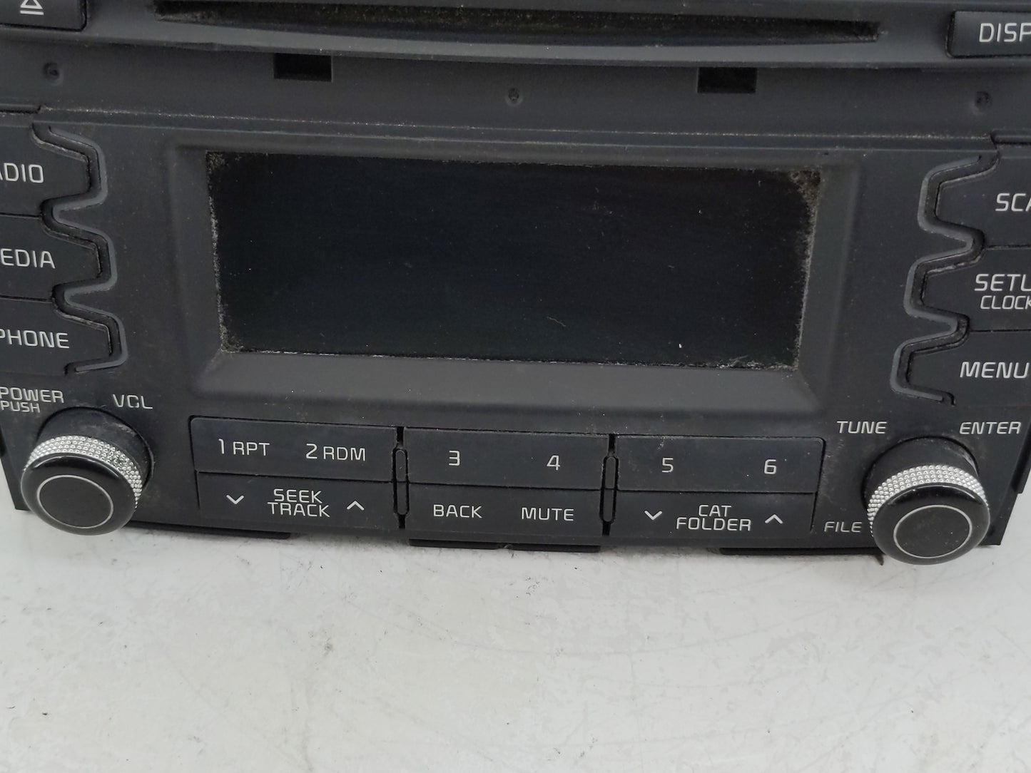 2014-2016 Kia Sportage Radio AM FM Cd Player Receiver Replacement P/N:96150-3W160WK Fits Fits 2014 2015 2016 OEM Used Auto P
