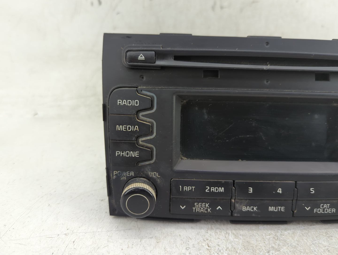 2014-2016 Kia Sportage Radio AM FM Cd Player Receiver Replacement P/N:96150-3W160WK Fits Fits 2014 2015 2016 OEM Used Auto P