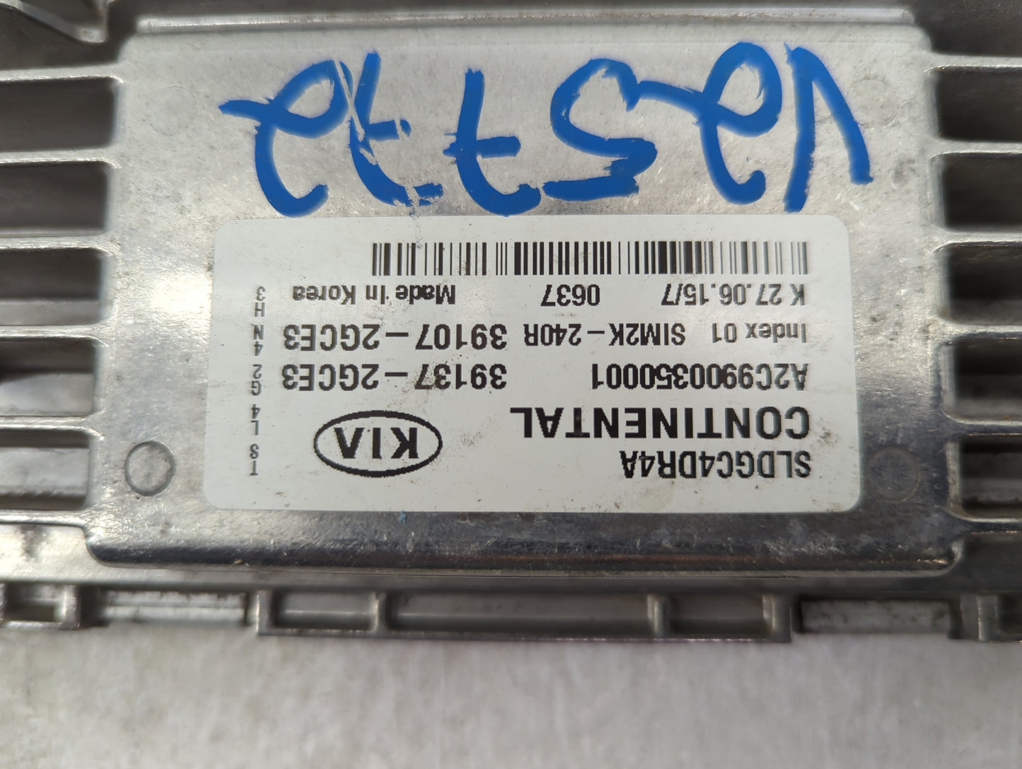2014-2016 Kia Sportage PCM Engine Control Computer ECU ECM PCU OEM P/N:39107-2GCE3 39137-2GCE3 Fits Fits 2014 2015 2016 OEM 