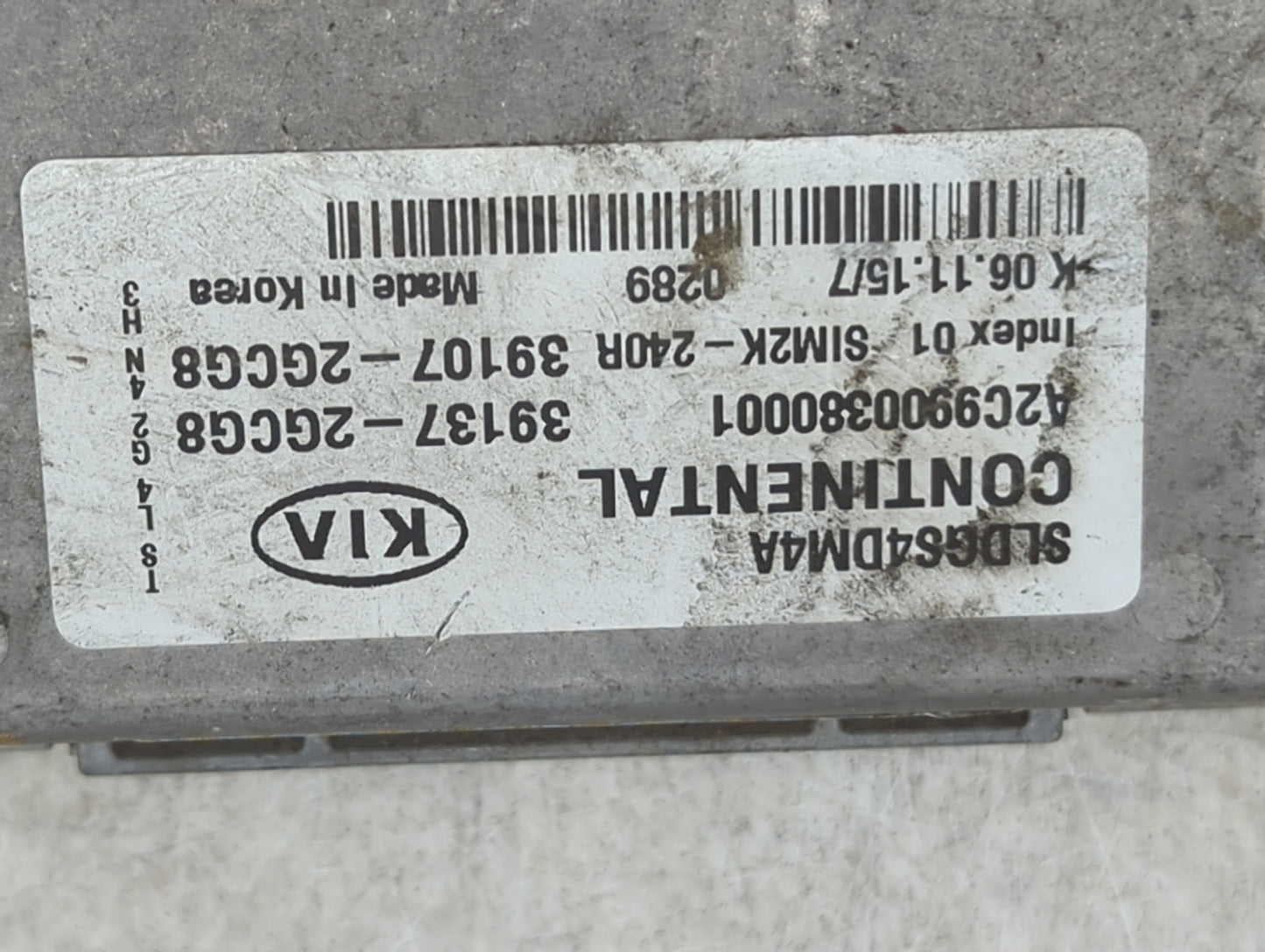 2014-2016 Kia Sportage PCM Engine Control Computer ECU ECM PCU OEM P/N:39137-2GCG8 391072GCG8 Fits Fits 2014 2015 2016 OEM U