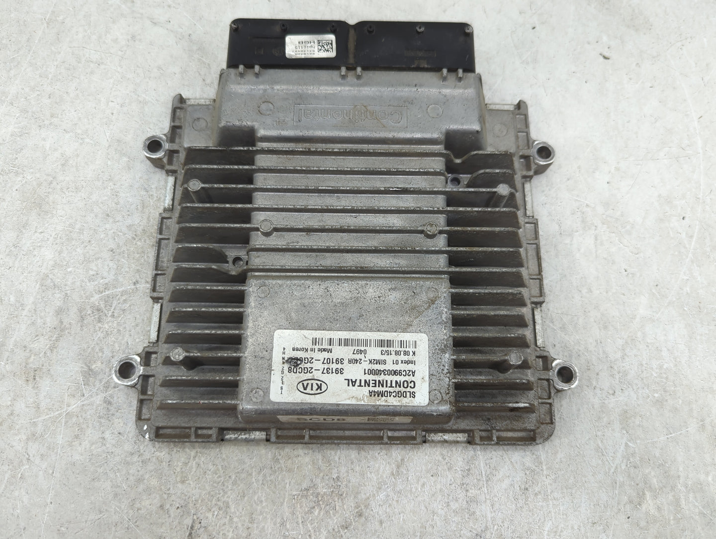 2016 Kia Sportage PCM Engine Control Computer ECU ECM PCU OEM P/N:SLDGC4DM4A A2C99003400001, 39137-2GCD8, SIM2K-240R Fits OE