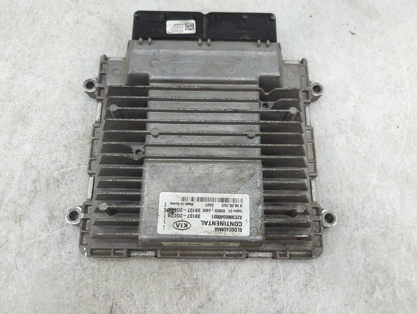 2016 Kia Sportage PCM Engine Control Computer ECU ECM PCU OEM P/N:SLDGC4DM4A A2C99003400001, 39137-2GCD8, SIM2K-240R Fits OE