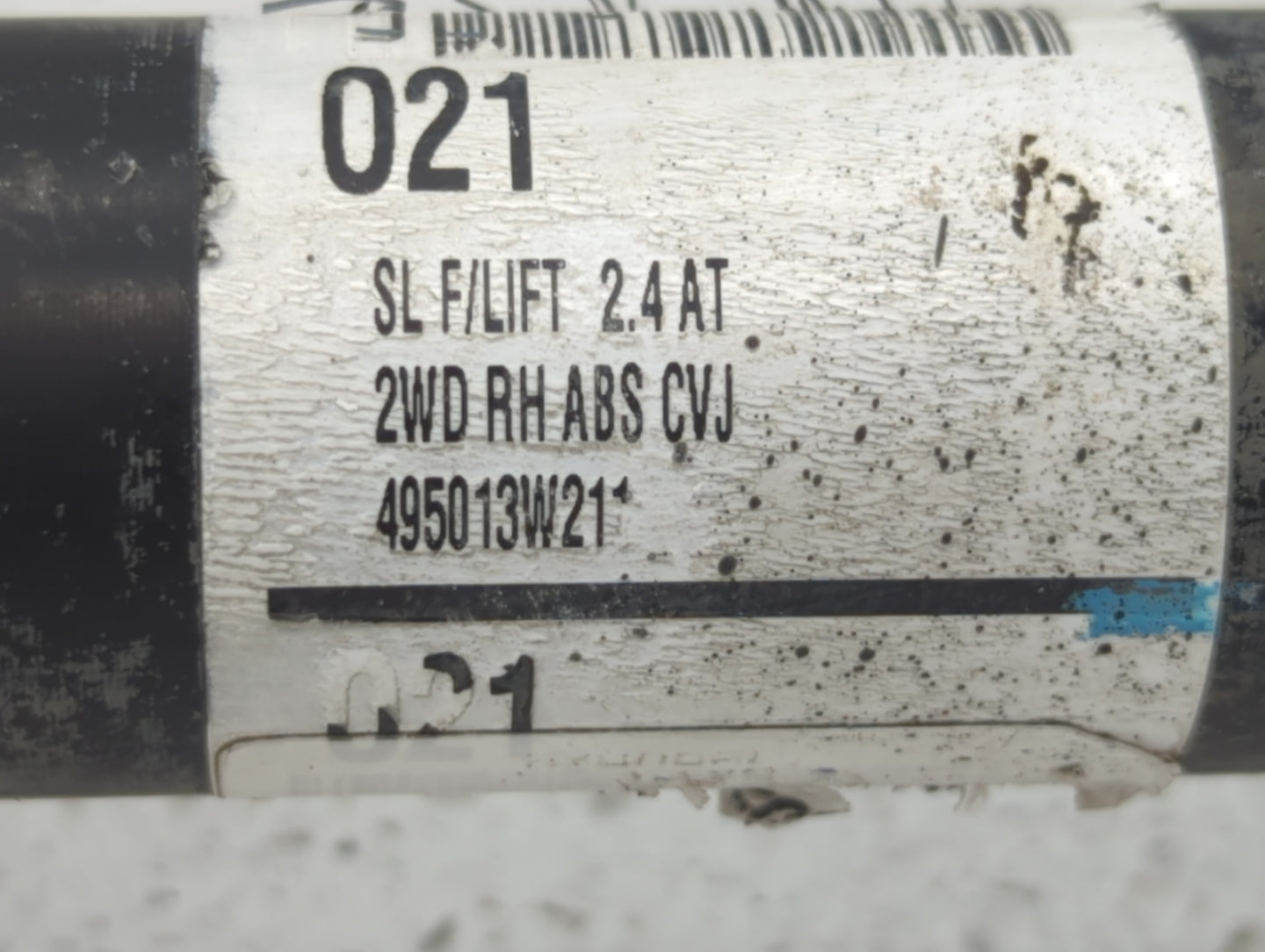 2014-2016 Kia Sportage Axle Shaft Front Passenger Cv C/v - Oemusedautoparts1.com