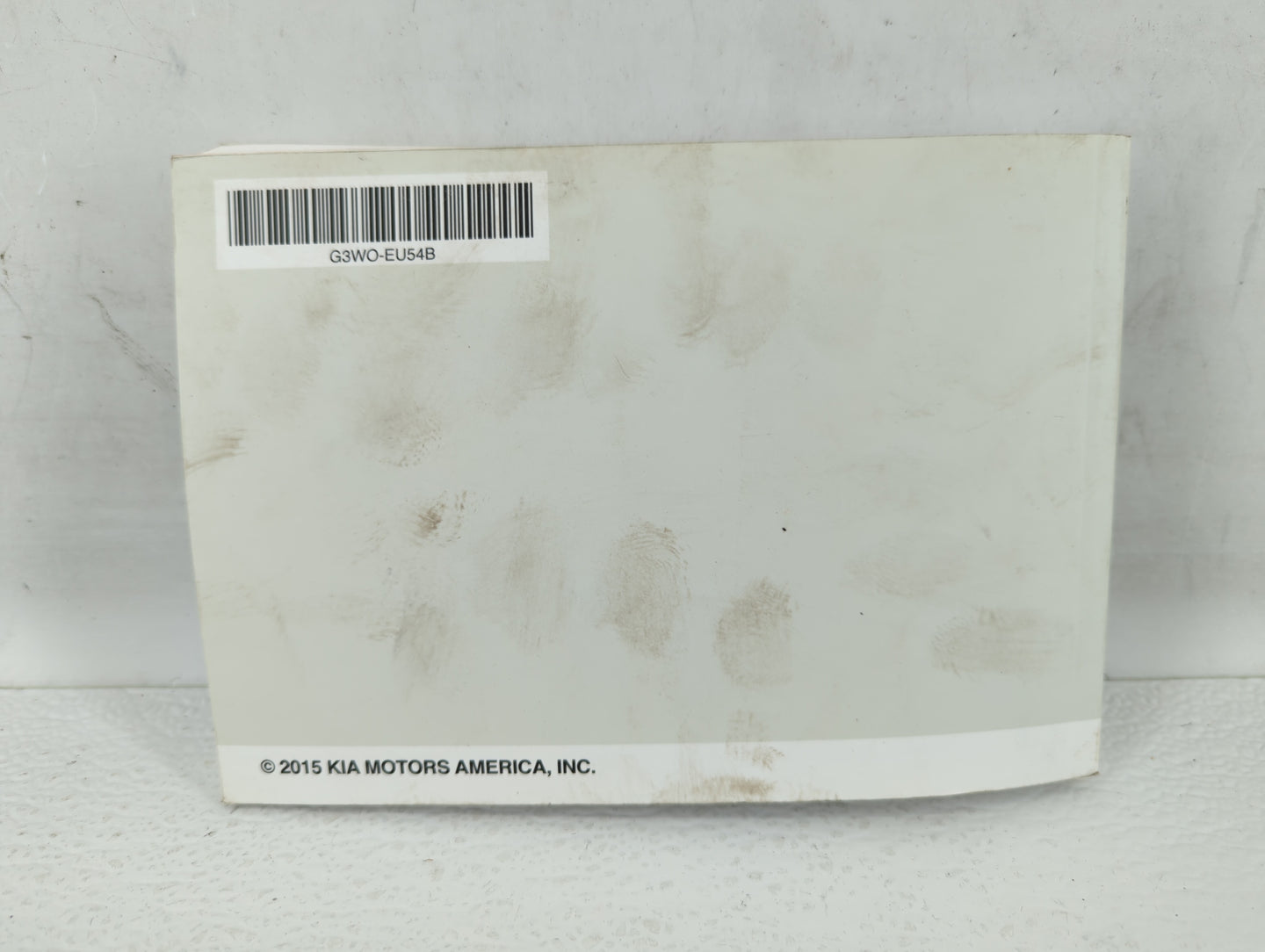 2016 Kia Sportage Owners Manual Book Guide OEM Used Auto Parts - Oemusedautoparts1.com