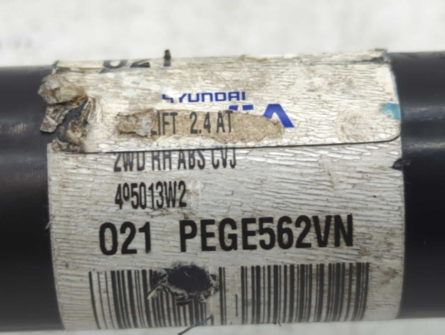 2014-2016 Kia Sportage Axle Shaft Front Driver Cv C/v - Oemusedautoparts1.com