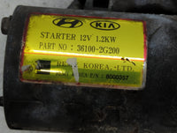 2011-2016 Kia Sportage Car Starter Motor Solenoid OEM P/N:36100-2G200 Fits Fits 2008 2009 2010 2011 2012 2013 2014 2015 2016