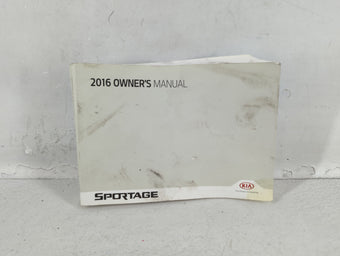 compare product 2016 Kia Sportage Owners Manual Book Guide P/N:G3WO-EU57D OEM Used Auto Parts