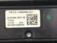 2015-2016 Land Rover Discovery Sport Climate Control Module Temperature AC/Heater Replacement P/N:FK72-14B596-CJ Fits OEM Us