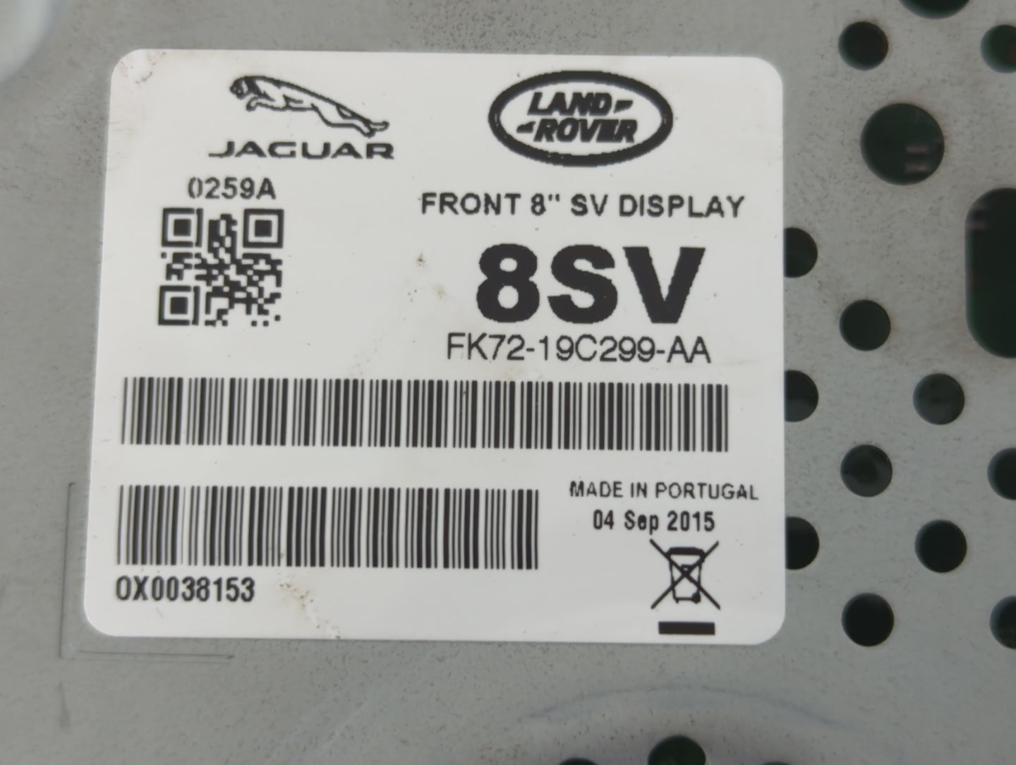 2015-2019 Land Rover Discovery Sport Am Fm Cd Player Radio Receiver - Oemusedautoparts1.com