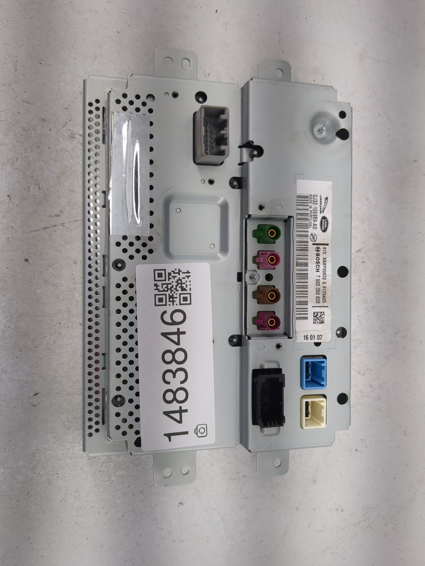 Land Rover Evoque Information Display Screen 1483846 - Oemusedautoparts1.com