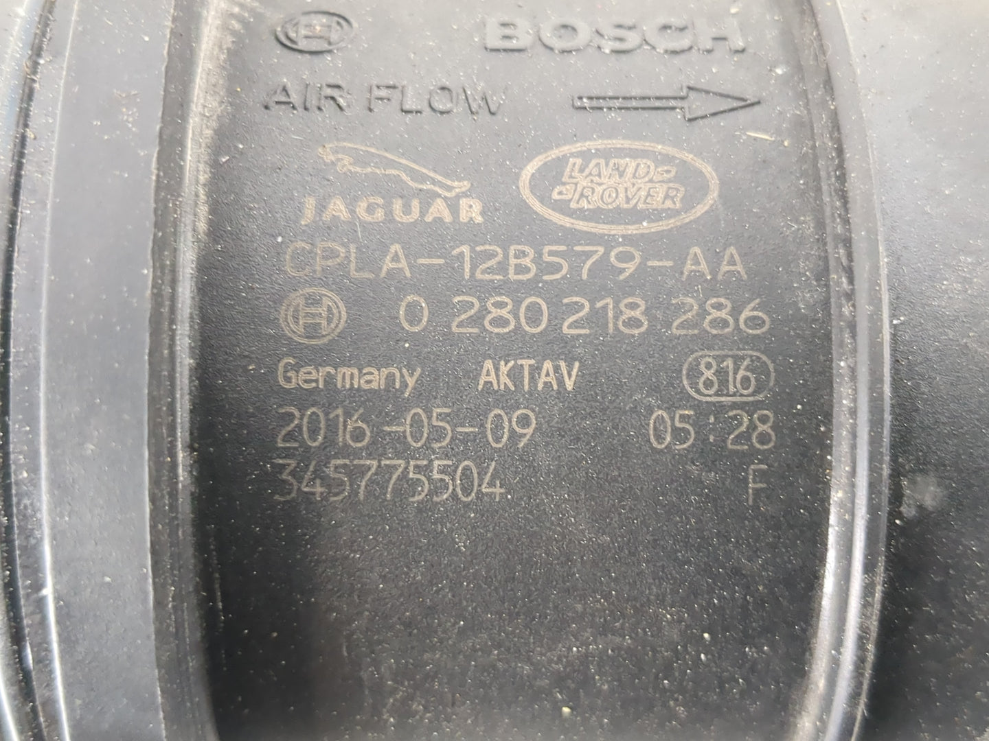 2016 Land Rover Lr4 Mass Air Flow Meter Maf - Oemusedautoparts1.com