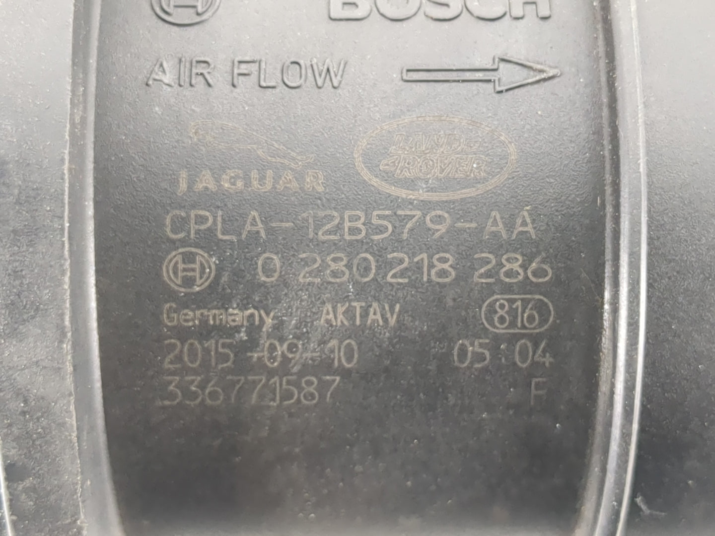 2016 Land Rover Lr4 Mass Air Flow Meter Maf - Oemusedautoparts1.com