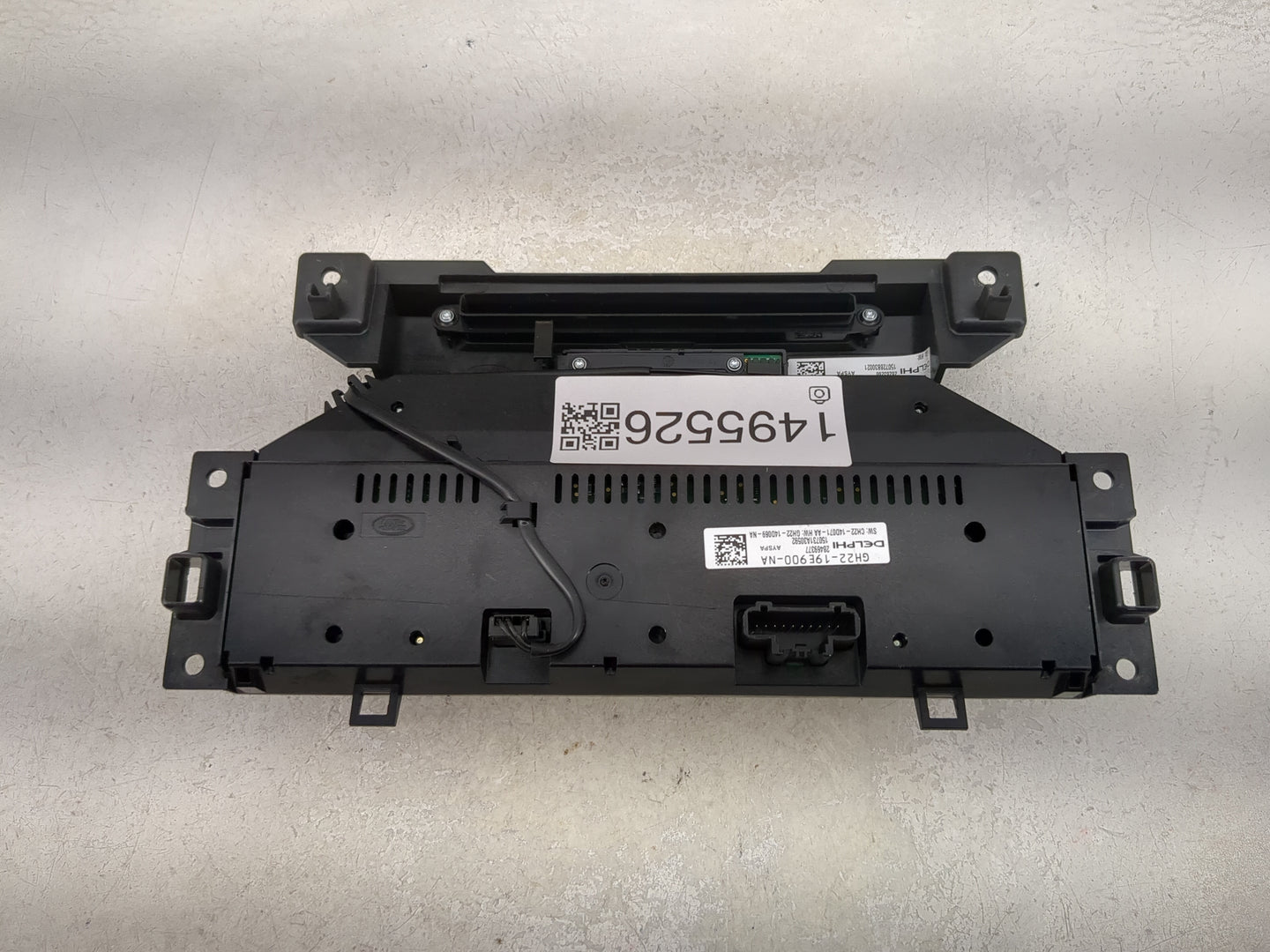 2010-2016 Land Rover Lr4 Climate Control Module Temperature AC/Heater Replacement P/N:GH22-19E900-NA 28469377 Fits OEM Used 