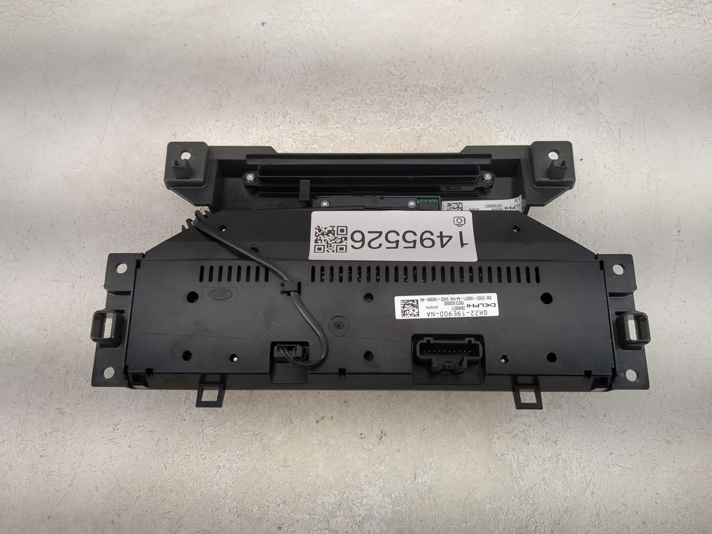 2010-2016 Land Rover Lr4 Climate Control Module Temperature AC/Heater Replacement P/N:GH22-19E900-NA 28469377 Fits OEM Used 