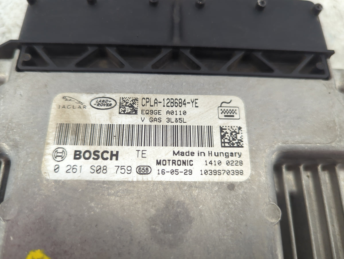 2014-2016 Land Rover Lr4 PCM Engine Control Computer ECU ECM PCU OEM P/N:CPLA-12B684-YE 0261S08759 Fits 2013 2014 2015 2016 
