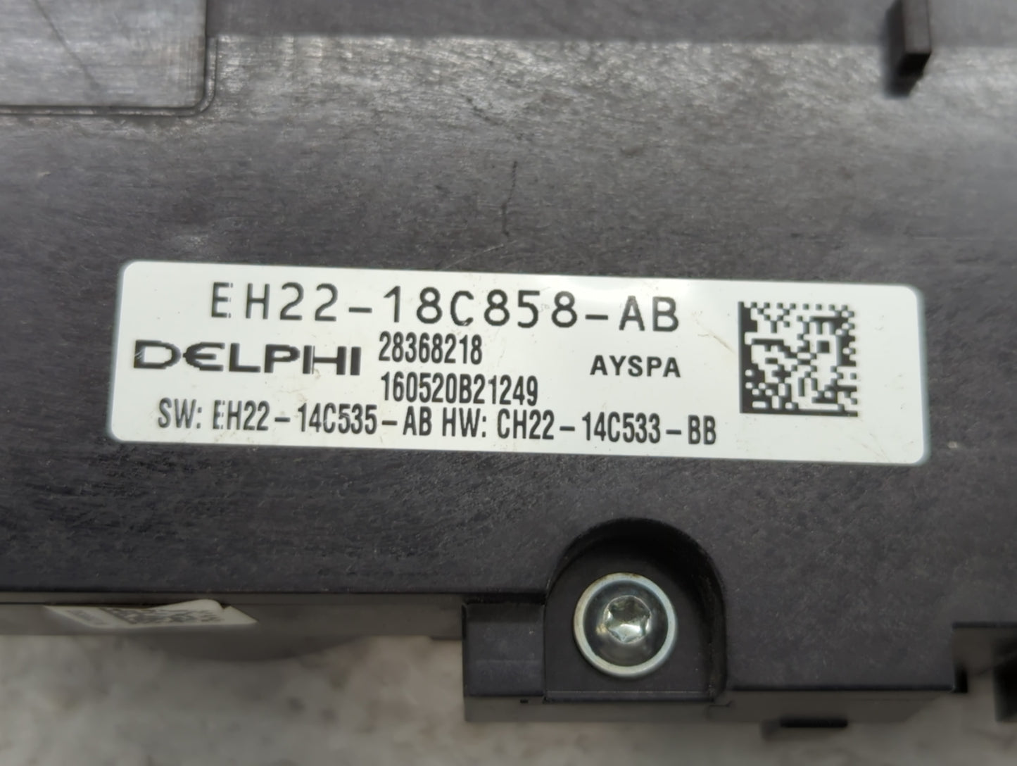 2010-2016 Land Rover Lr4 Radio AM FM Cd Player Receiver Replacement P/N:EH22-18C858-AB Fits OEM Used Auto Parts - Oemusedaut