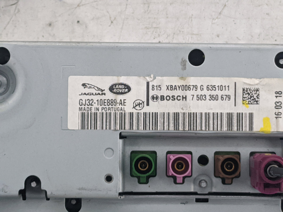 2016-2016 Land Rover Range Rover Evoque Information Radio Display Screen - Oemusedautoparts1.com