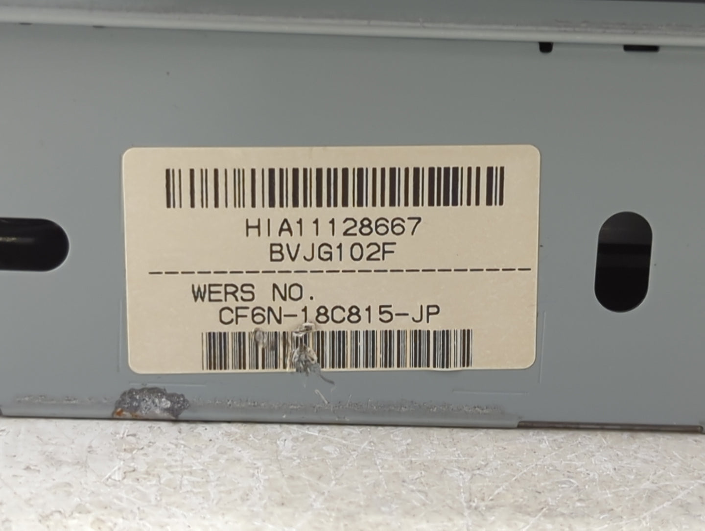 2012-2016 Land Rover Range Rover Sport Radio AM FM Cd Player Receiver Replacement P/N:50645928AA Fits OEM Used Auto Parts - 