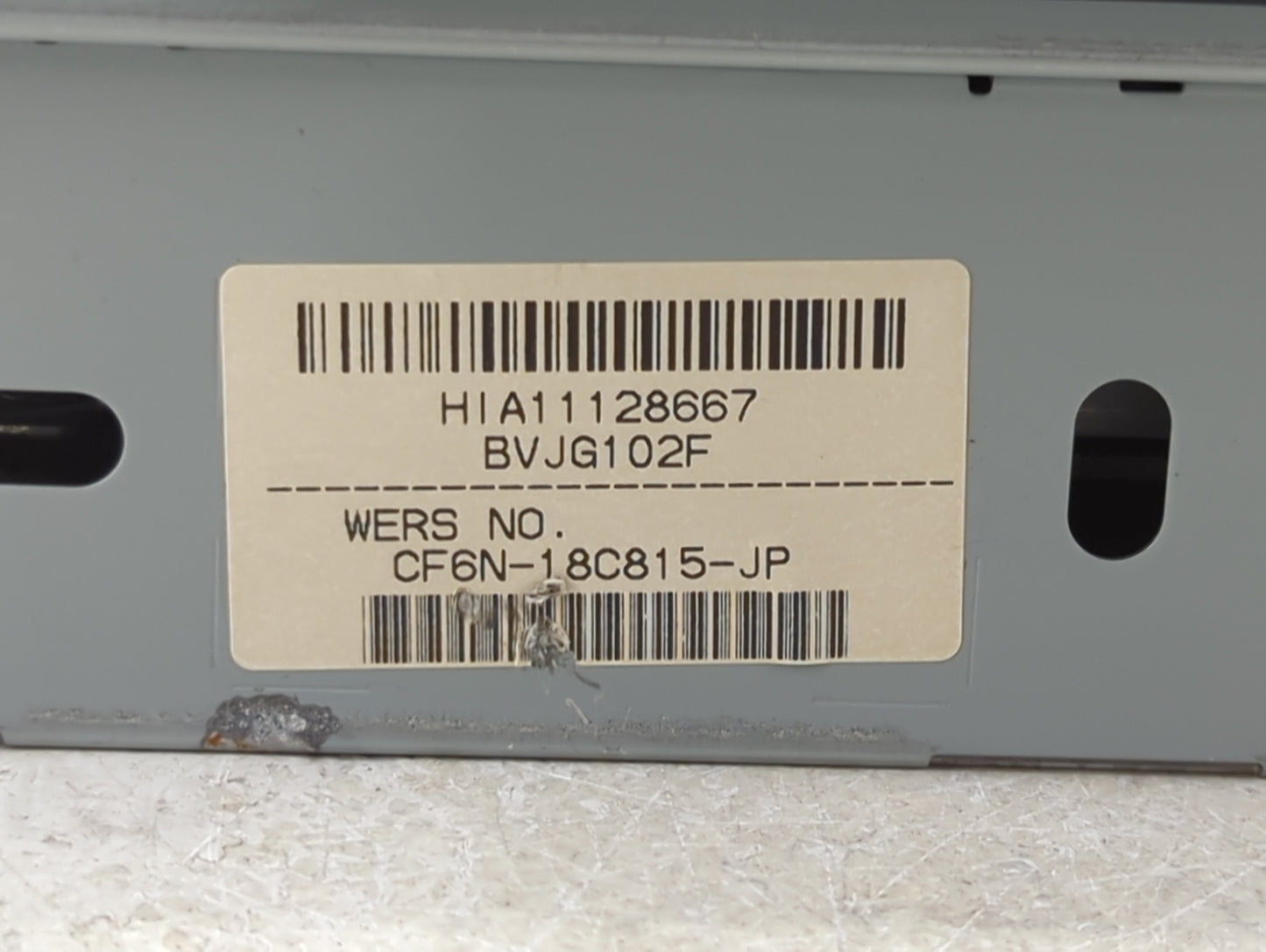 2012-2016 Land Rover Range Rover Sport Radio AM FM Cd Player Receiver Replacement P/N:50645928AA Fits OEM Used Auto Parts - 