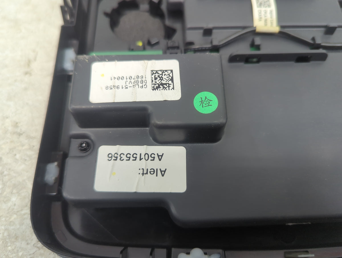 2016 Range Rover Sport Overhead Console W/rear Climate Control - Oemusedautoparts1.com