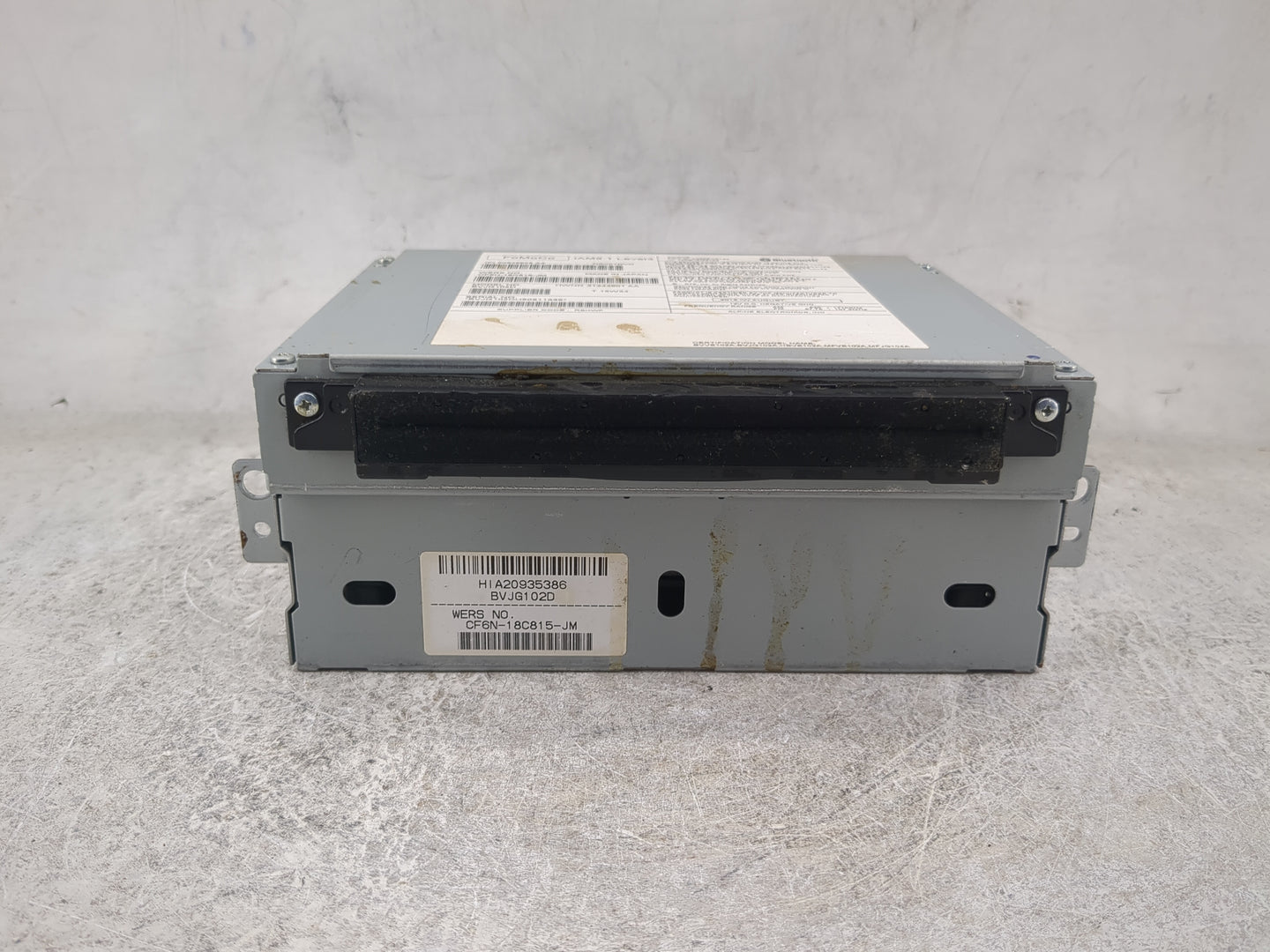 2012-2016 Land Rover Range Rover Sport Radio AM FM Cd Player Receiver Replacement P/N:CF6N-18C815-JM BVJG102D Fits OEM Used 
