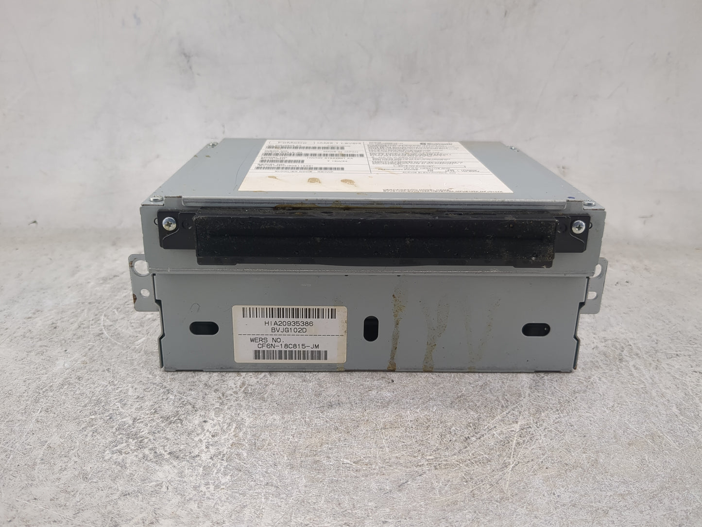 2012-2016 Land Rover Range Rover Sport Radio AM FM Cd Player Receiver Replacement P/N:CF6N-18C815-JM BVJG102D Fits OEM Used 