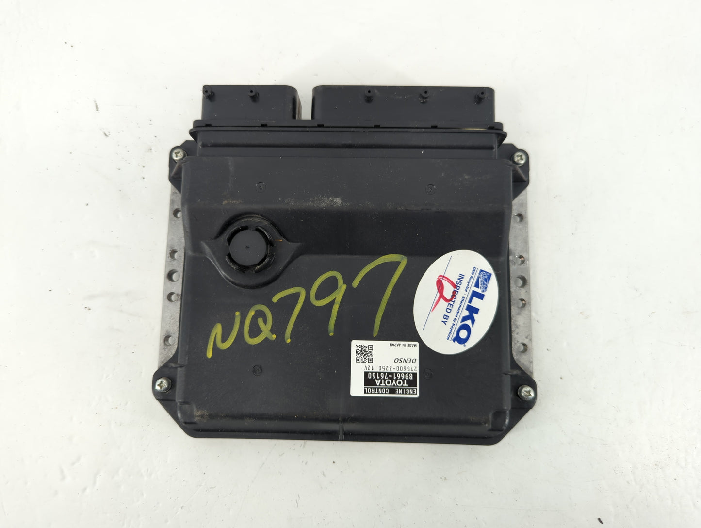 2015-2017 Lexus Ct200h PCM Engine Control Computer ECU ECM PCU OEM P/N:89661-76160 Fits Fits 2015 2016 2017 OEM Used Auto Pa