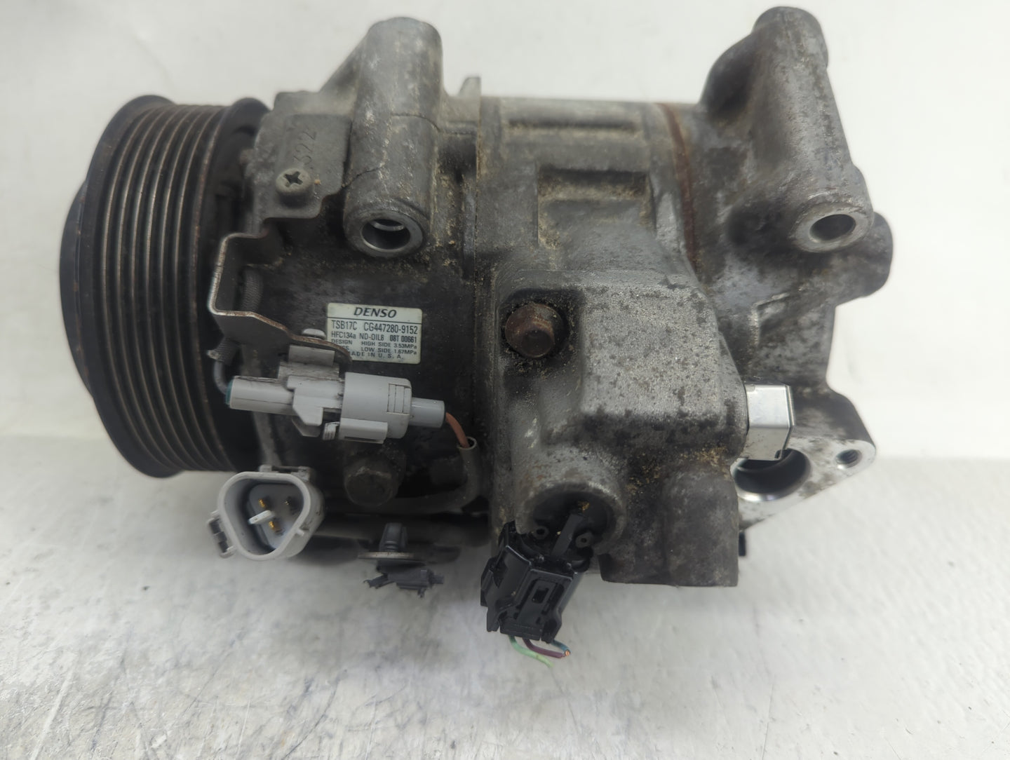 2013-2018 Lexus Es350 Air Conditioning A/c Ac Compressor Oem - Oemusedautoparts1.com