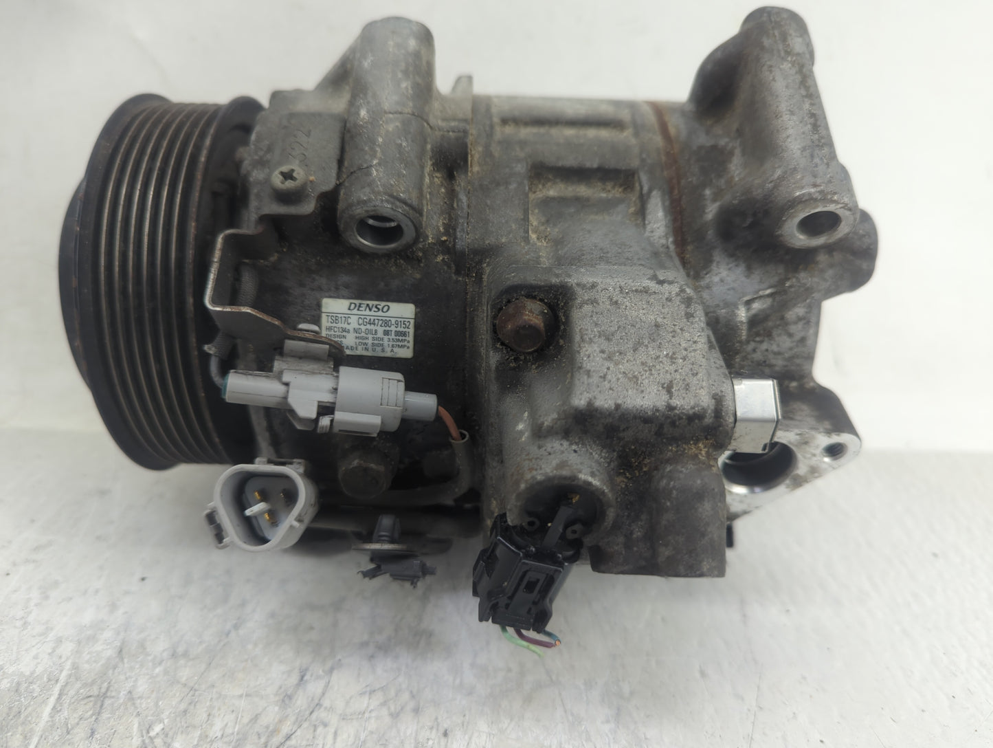 2013-2018 Lexus Es350 Air Conditioning A/c Ac Compressor Oem - Oemusedautoparts1.com