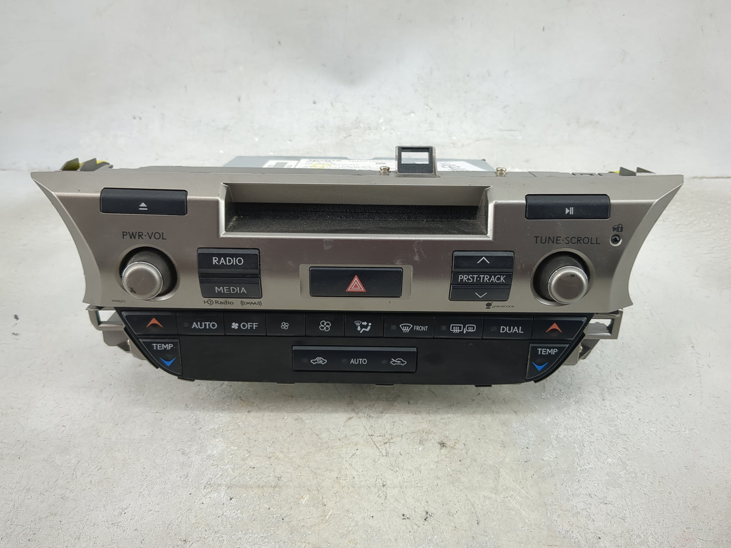 2016 Lexus Es350 Radio AM FM Cd Player Receiver Replacement P/N:86140-33610 139000-2600E101 Fits OEM Used Auto Parts - Oemus