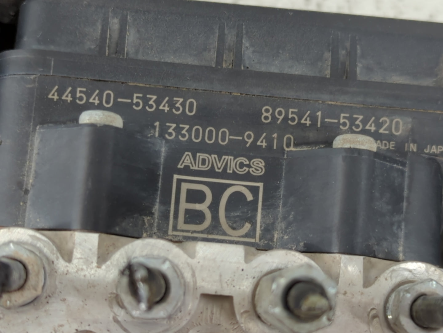 2016 Lexus Is200t ABS Pump Control Module Replacement P/N:44540-53430 89541-53420 Fits OEM Used Auto Parts - Oemusedautopart