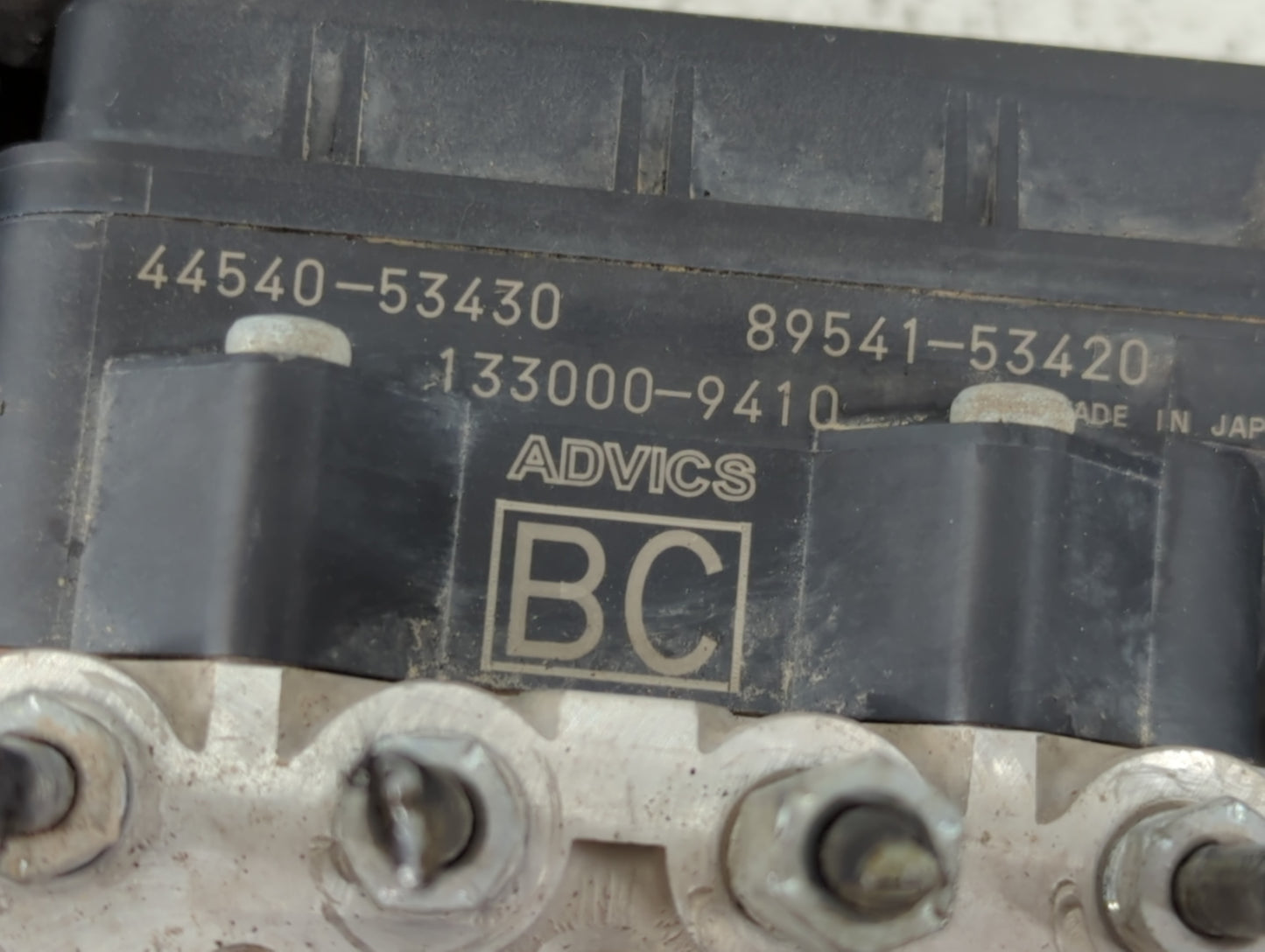 2016 Lexus Is200t ABS Pump Control Module Replacement P/N:44540-53430 89541-53420 Fits OEM Used Auto Parts - Oemusedautopart