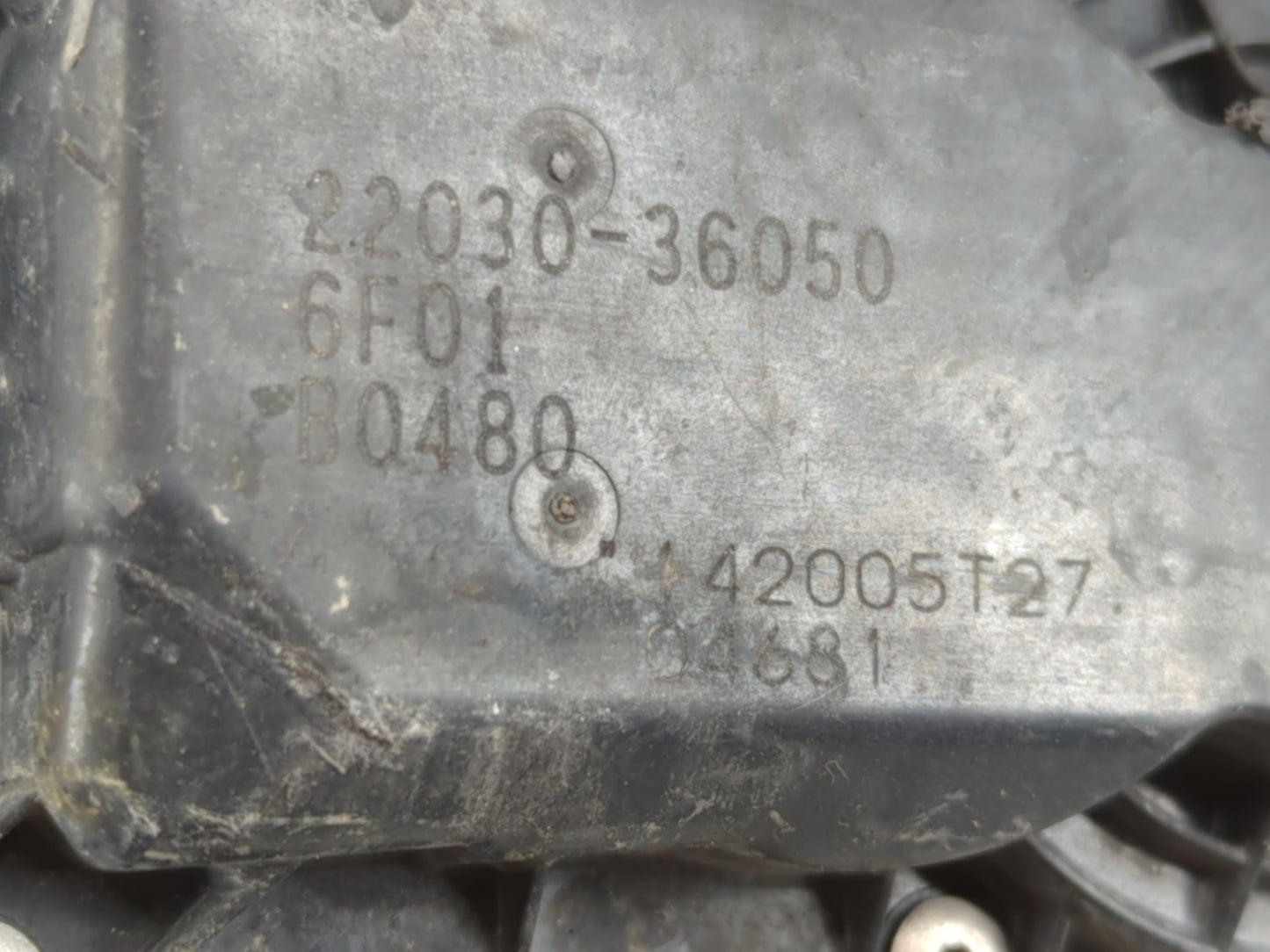 2016-2017 Lexus Is200t Throttle Body P/N:22030-30050 Fits Fits 2016 2017 2018 2019 OEM Used Auto Parts - Oemusedautoparts1.c