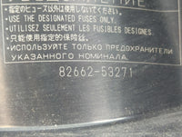 2016-2017 Lexus Is200t Fusebox Fuse Box Panel Relay Module P/N:82662-53271 Fits Fits 2014 2015 2016 2017 2018 2019 OEM Used 