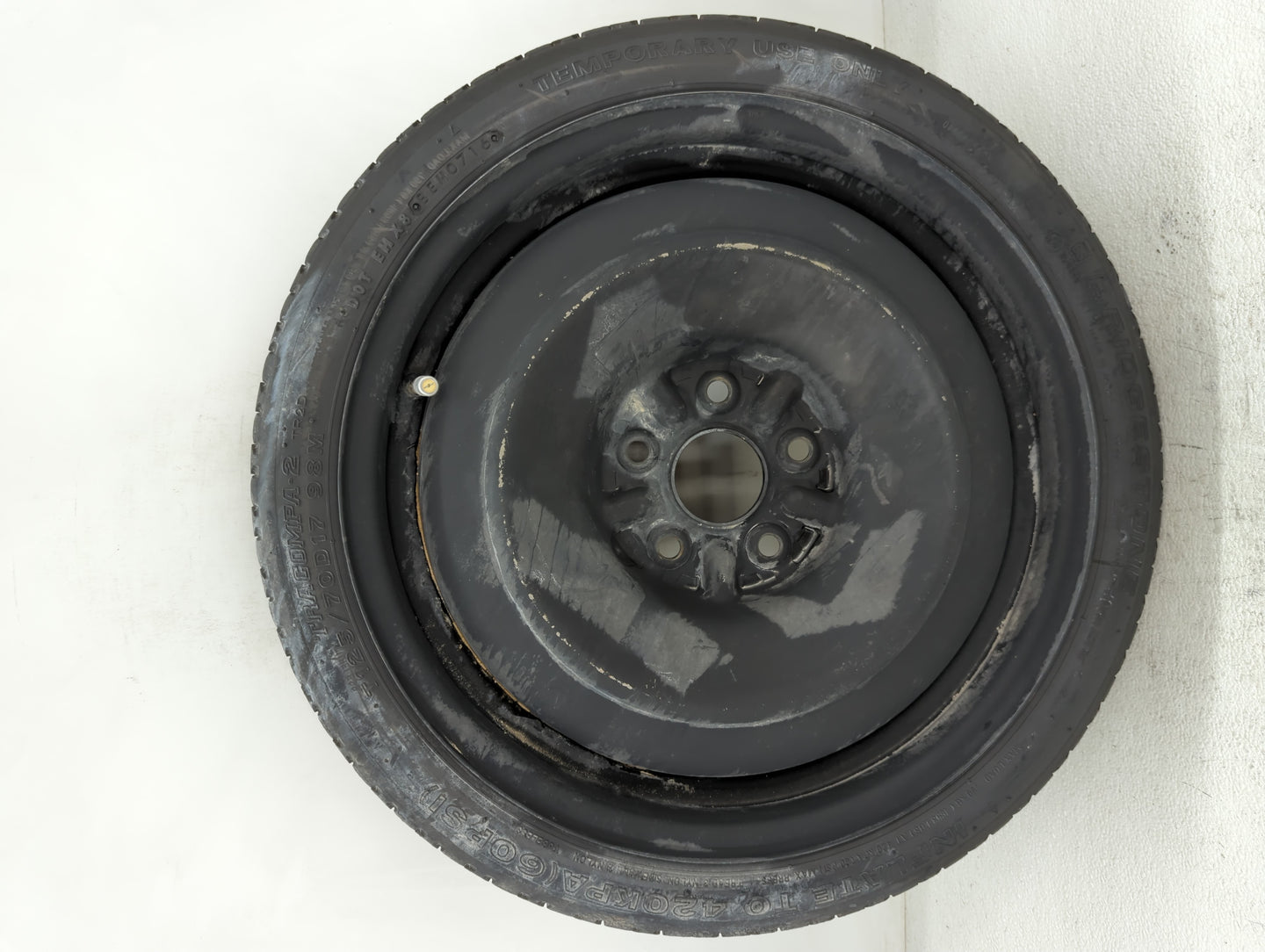 2016-2017 Lexus Is200t Spare Donut Tire Wheel Rim Oem - Oemusedautoparts1.com