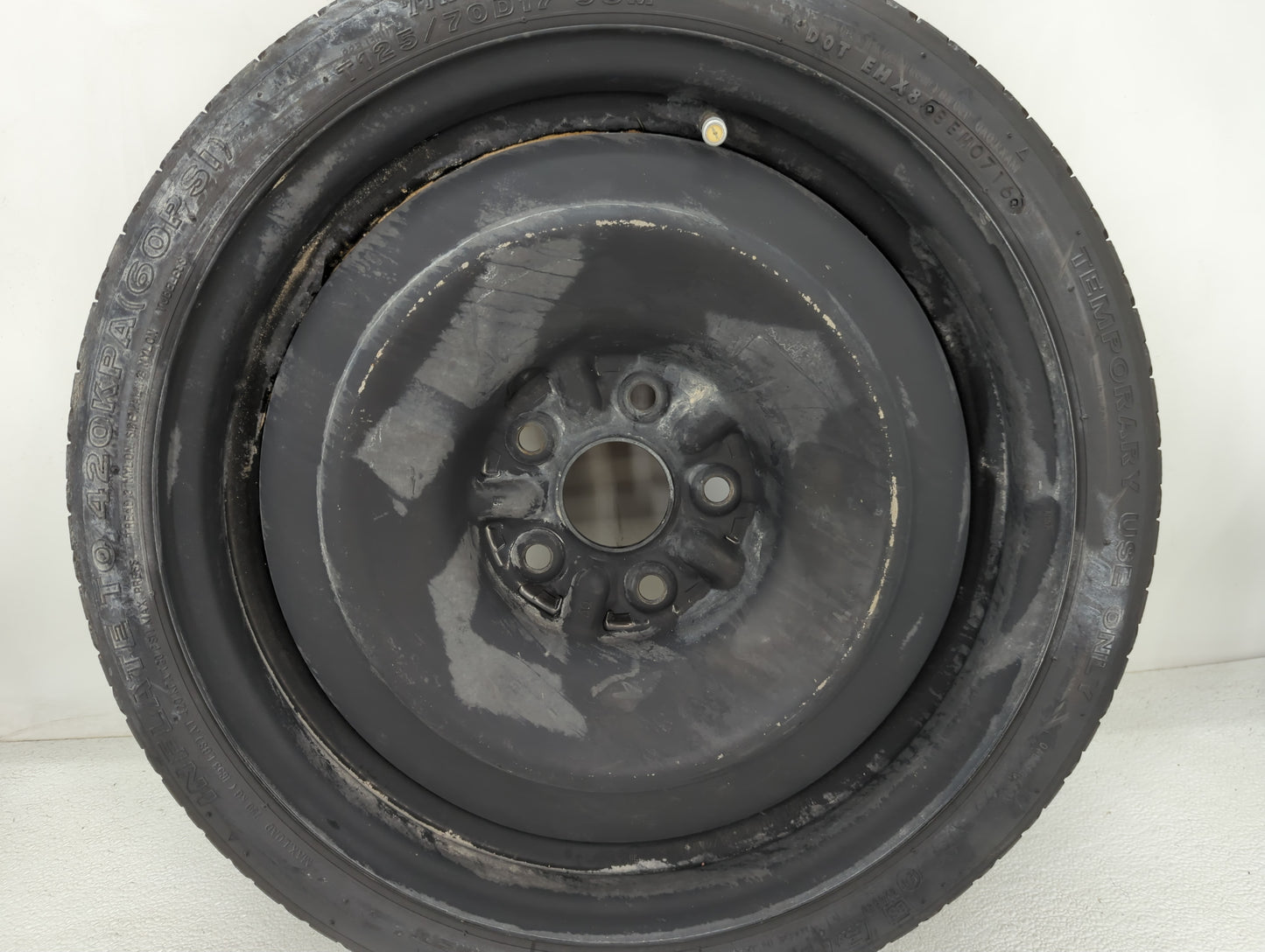 2016-2017 Lexus Is200t Spare Donut Tire Wheel Rim Oem - Oemusedautoparts1.com