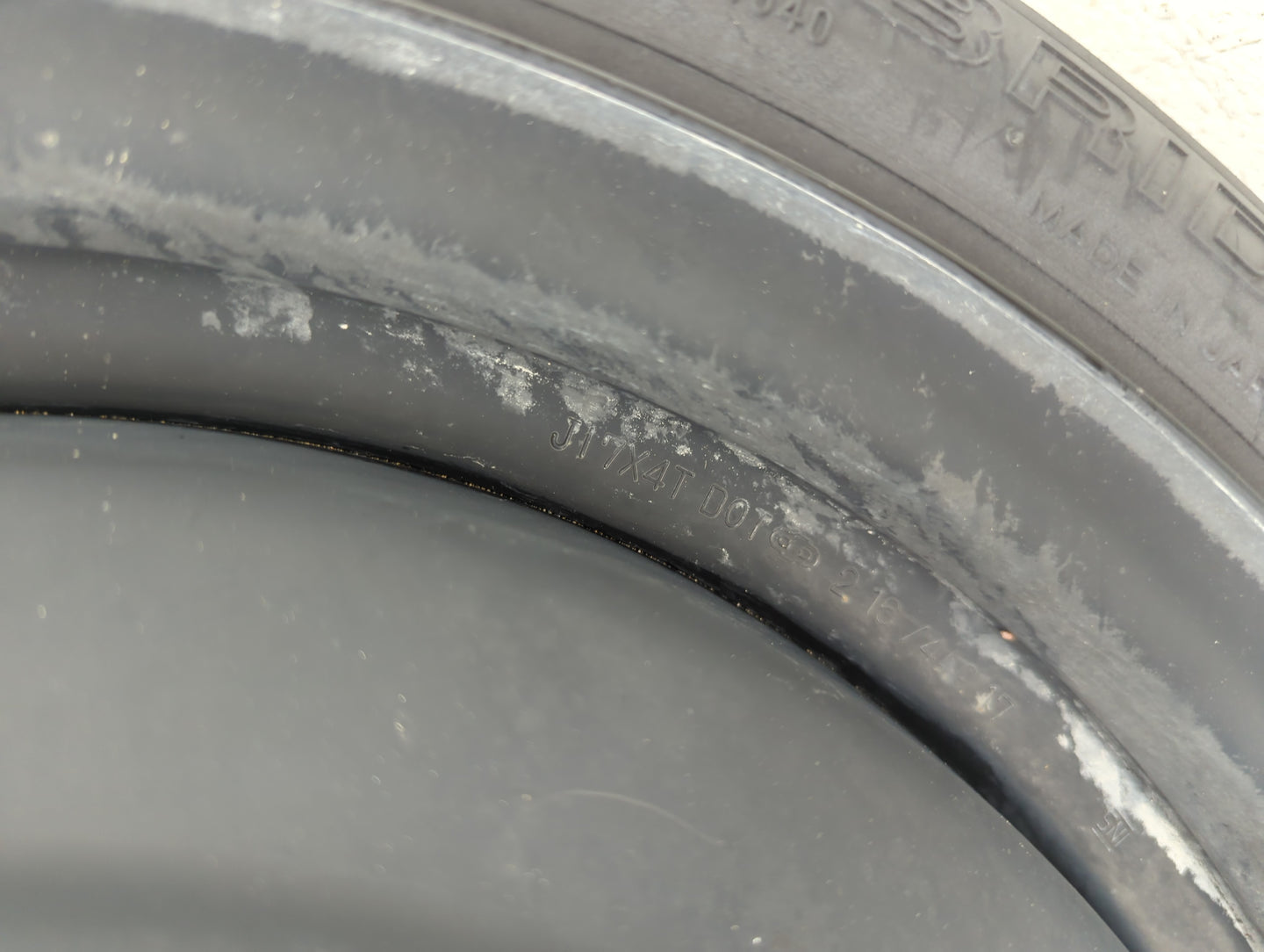 2016-2017 Lexus Is200t Spare Donut Tire Wheel Rim Oem - Oemusedautoparts1.com