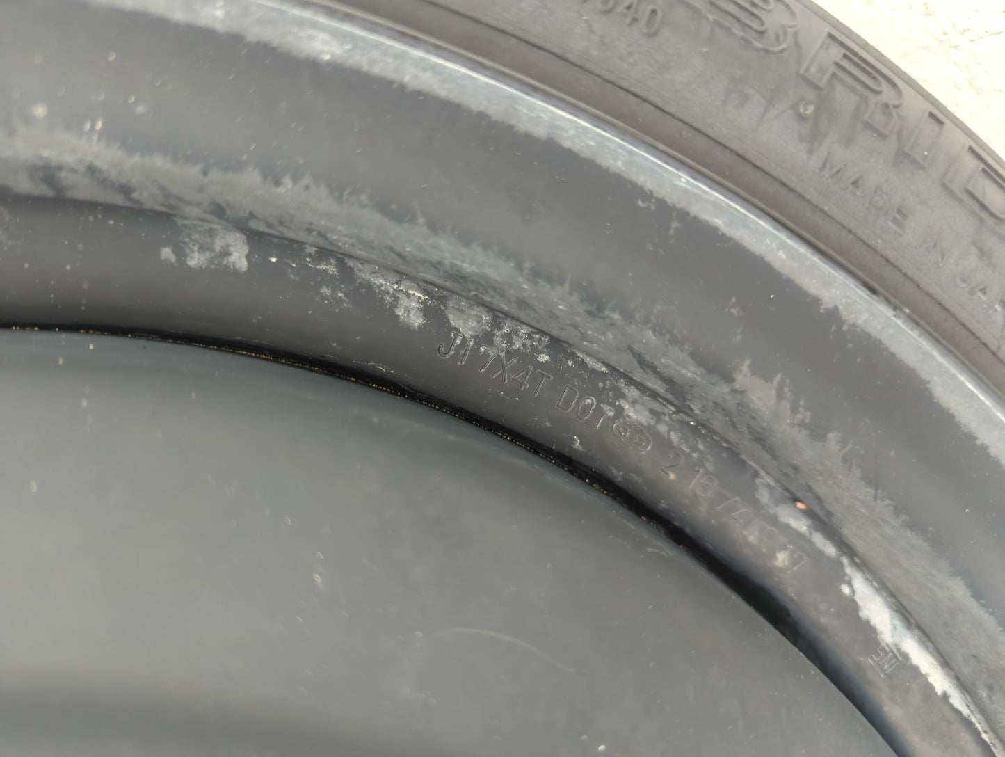 2016-2017 Lexus Is200t Spare Donut Tire Wheel Rim Oem - Oemusedautoparts1.com