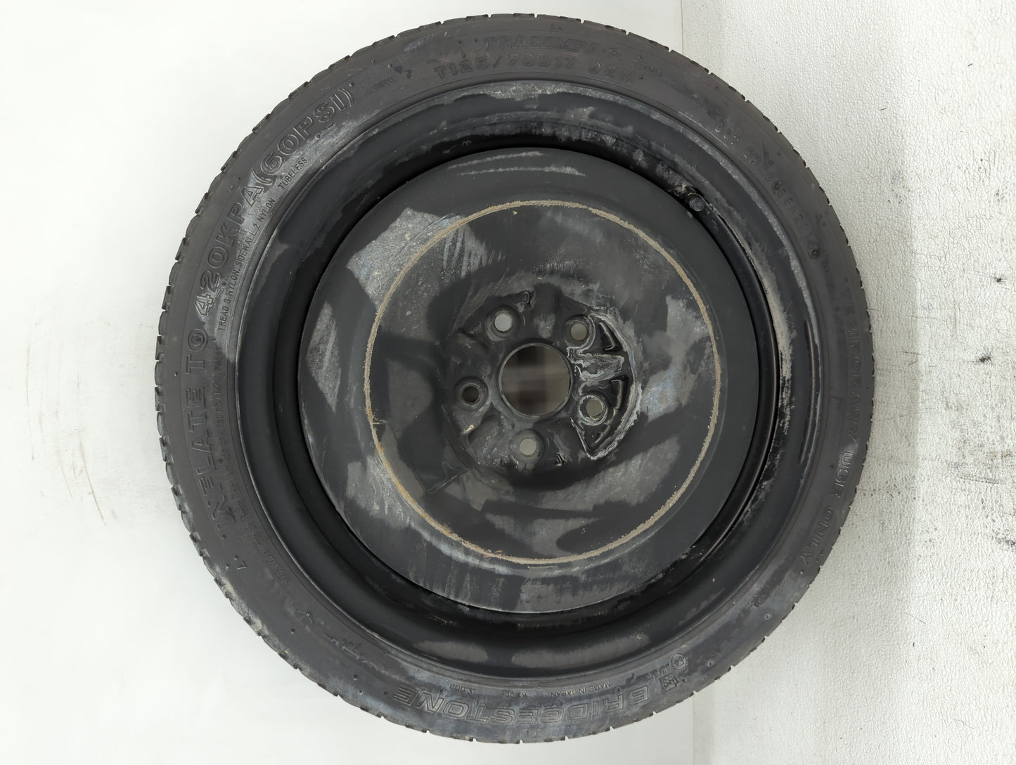 Lexus Is200t Spare Donut Tire Wheel Rim Oem - Oemusedautoparts1.com
