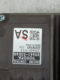 2016 Lexus Is200t PCM Engine Control Computer ECU ECM PCU OEM P/N:89661-53S60 Fits OEM Used Auto Parts - Oemusedautoparts1.c