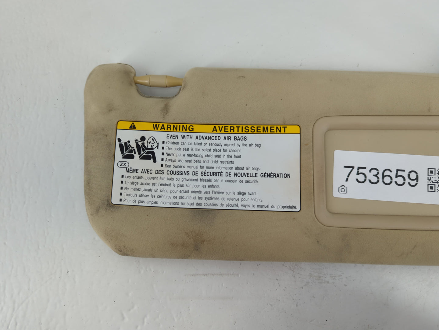 2016-2017 Lexus Is200t Sun Visor Shade Replacement Passenger Right Mirror Fits Fits 2014 2015 2016 2017 2018 2019 OEM Used A