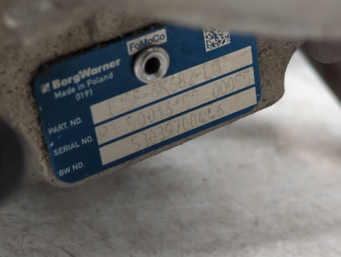 2015 Lincoln Mkc Turbocharger Turbo Charger Super Charger Supercharger - Oemusedautoparts1.com