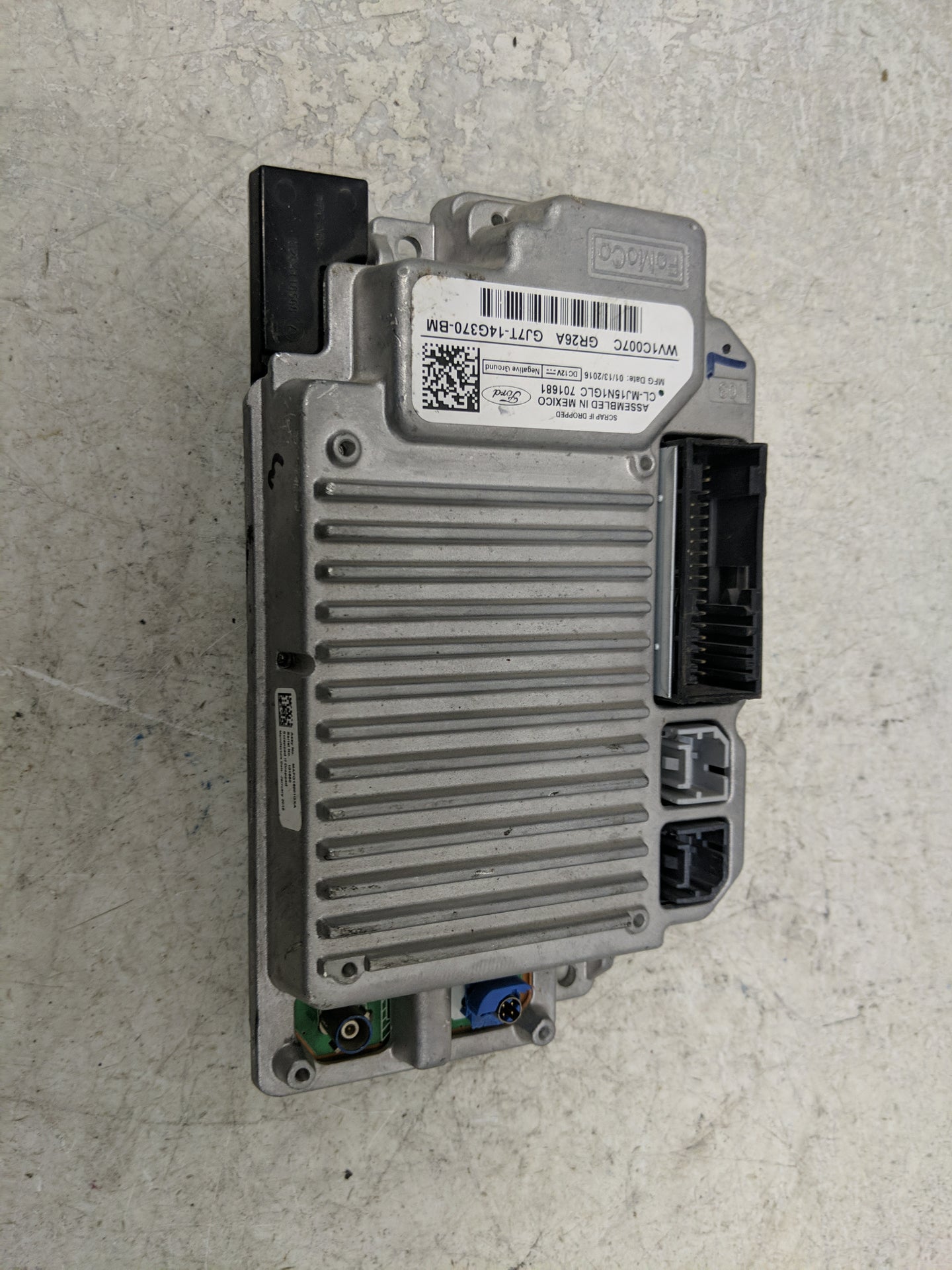 2016 Lincoln Mkc PCM Engine Control Computer ECU ECM PCU OEM P/N:GJ7T-14G370-BM Fits OEM Used Auto Parts - Oemusedautoparts1