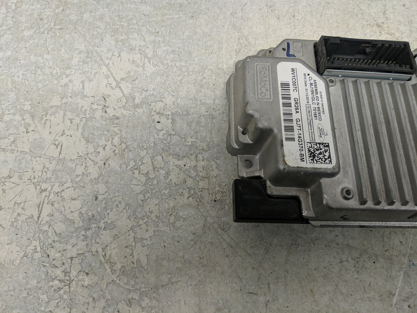 2016 Lincoln Mkc PCM Engine Control Computer ECU ECM PCU OEM P/N:GJ7T-14G370-BM Fits OEM Used Auto Parts - Oemusedautoparts1